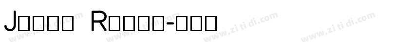 Jiggy Roman字体转换
